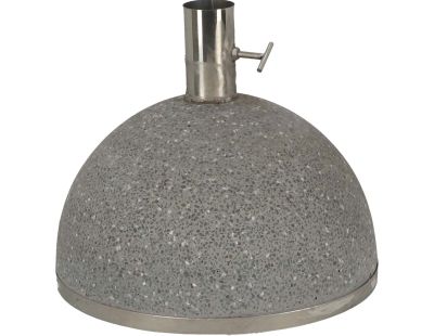 Pied de parasol granit 31,5kg (Gris foncé)