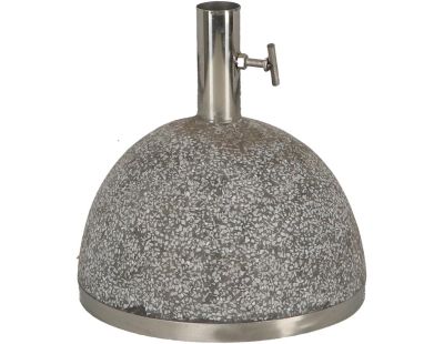 Pied de parasol granit 11 kg (Gris clair)