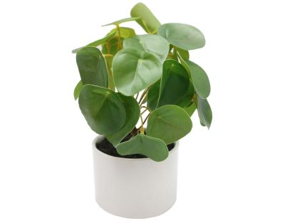 Pilea artificiel toucher naturel pot céramique