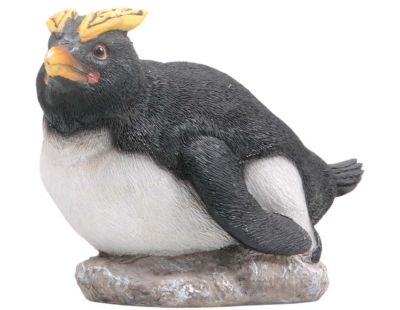 Pingouin huppé en résine (Glisse)