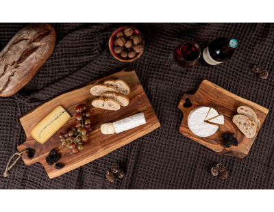 Planche à découper en acacia (Grand modèle)