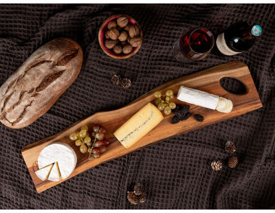 Planche à découper longue en acacia