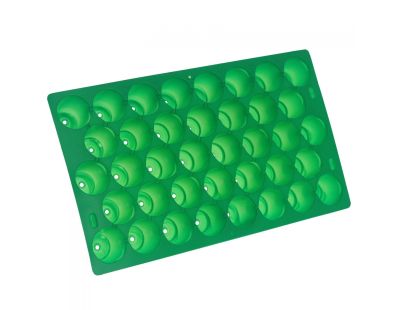 Plaque souple 38 alvéoles rondes 5.5 cm de diamètre (Lot de 2)
