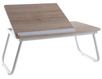 Plateau de lit pour ordinateur (Blanc)