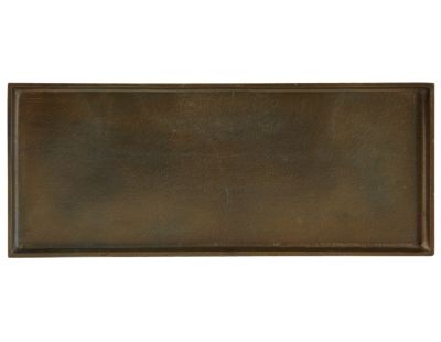 Plateau en métal doré antique (Rectangulaire )