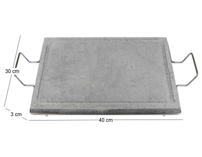 Plateau en pierre 40x30 cm Lavica