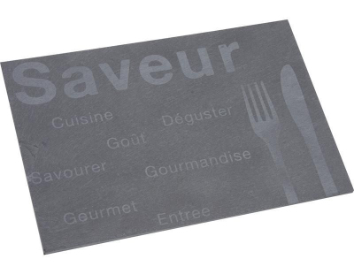 Plateau rectangulaire Saveur en ardoise naturelle