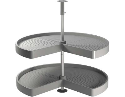 Plateau tournant 2 niveaux pour module de cuisine Shelvo (Pour module de 90 cm)