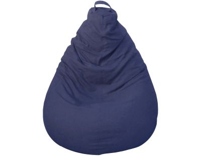 Poire en coton Lana 75 x 110 cm (Bleu Marine)