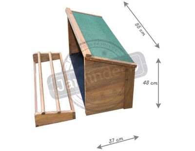 Pondoir pour abri en bois Galep