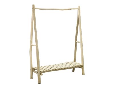 Portant en branches de teck naturel