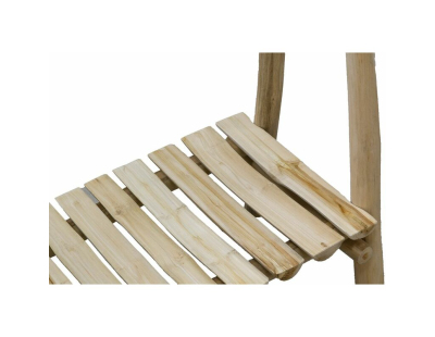 Portant en branches de teck naturel