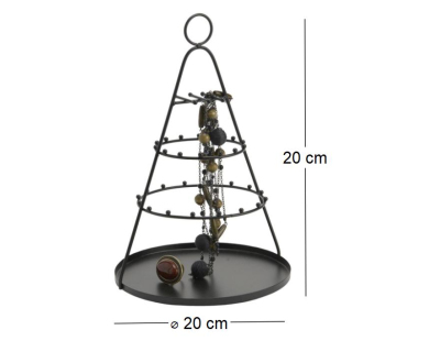 Porte bijoux en métal Cône