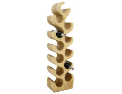 Porte-bouteilles en bois de suar