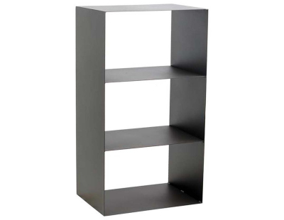 Porte-bûches design en acier (3 étages - Lublin)