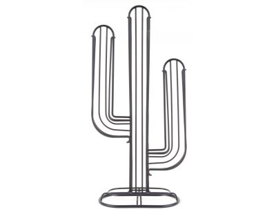 Porte capsules en métal Holder Cactus (Noir)