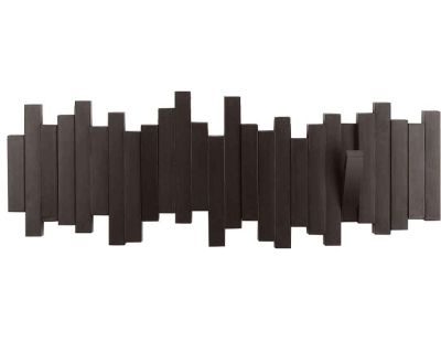 Porte manteau design mural Sticks (Expresso)