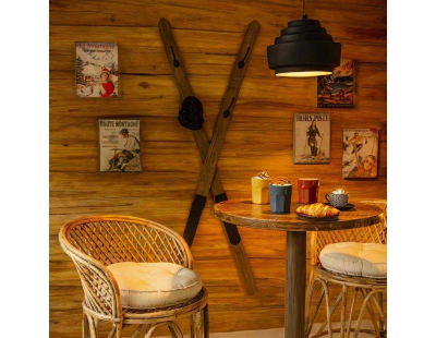 Porte manteaux Ski 65 x 12 x 173 cm