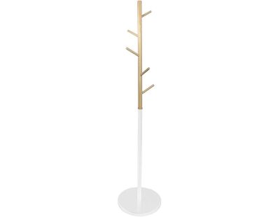 Porte manteaux en bois Miko 180 cm (Blanc)