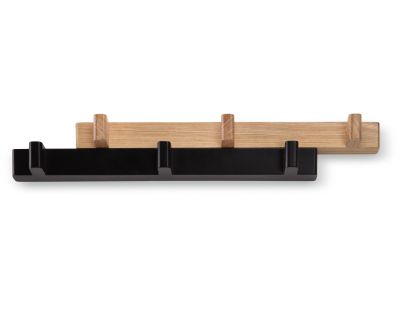 Porte-manteaux extensible Switch (Noir/Naturel)