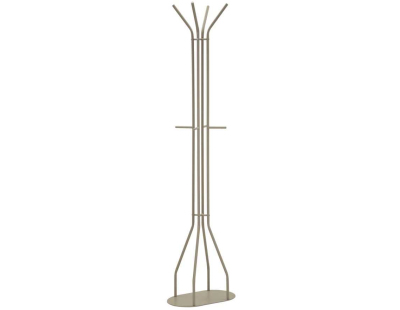 Porte manteaux en métal Saturn 45 x 28 x 178 cm (Gris)