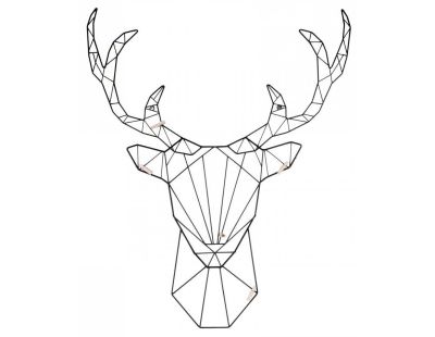 Porte mémo cerf Linéa