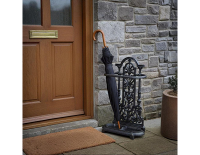 Porte parapluies Paris en fonte