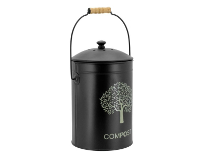 Pot à compost en métal