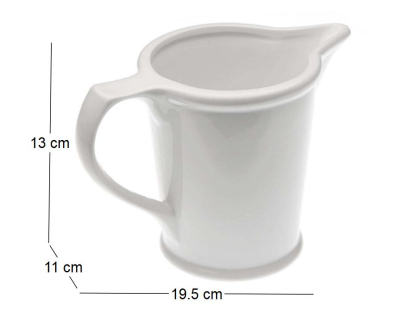 Pot à lait en porcelaine 500 ml
