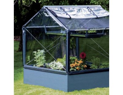 Potager PVC avec serre et protection Veg (Longueur 120 cm)