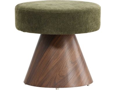 Pouf en MDF et tissu 48 x 45 cm Lanzo