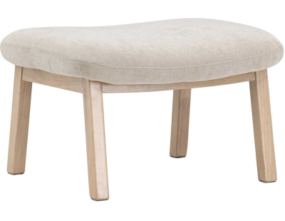 Pouf en bois de frêne Rile
