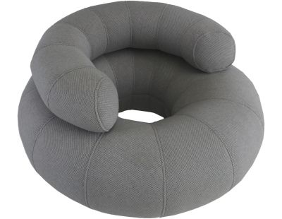 Pouf avec dossier en tissu waterproof haut de gamme Donut