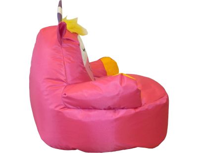 Pouf enfant en polyester Animal (Licorne)