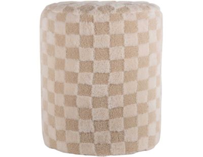 Pouf en polyester Checker Large