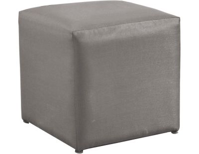 Pouf tabouret extérieur Cub 43 cm (Taupe)