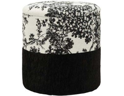 Pouf en tissu 2 en 1 Oriental 40 x 42 cm