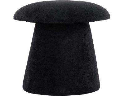 Pouf en velours Mushroom (Noir)