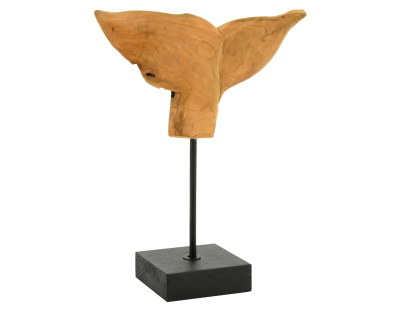 Queue de baleine en teck