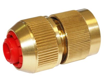 Raccord automatique 3 billes Aquastop en laiton (19mm (Diamètre))