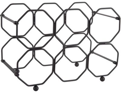 Range bouteilles en métal Honey (Noir)