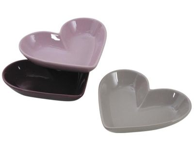 Ravier ramequin Coeur en céramique (Lot de 6)