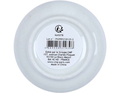 Repose sachet de thé en porcelaine liseré doré 8 cm