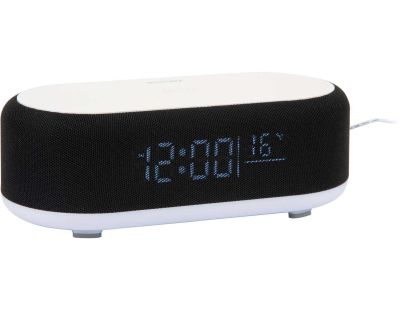 Reveil avec chargeur induction et enceinte Bluetooth Vogue (Noir)