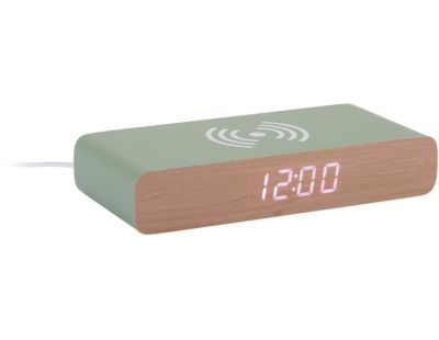 Réveil matin Retro Flat led (Vert jungle)