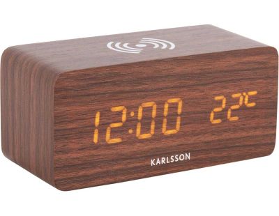 Réveil matin avec chargeur induction Block