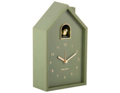 Réveil matin en plastique Cuckoo Oro (Vert)