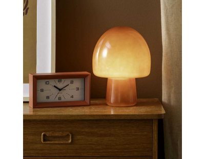 Réveil matin rectangulaire Lujo (Rouge)