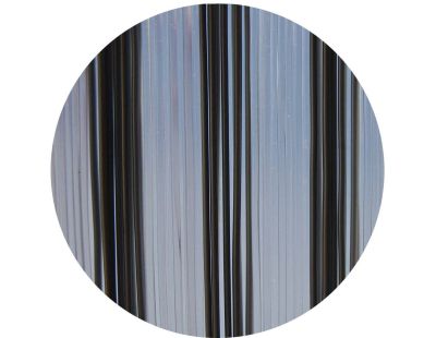 Rideau de porte en PVC gris Trento (90x210 cm)