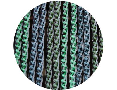 Rideau de porte en PVC vert Arezzo (90x210 cm)
